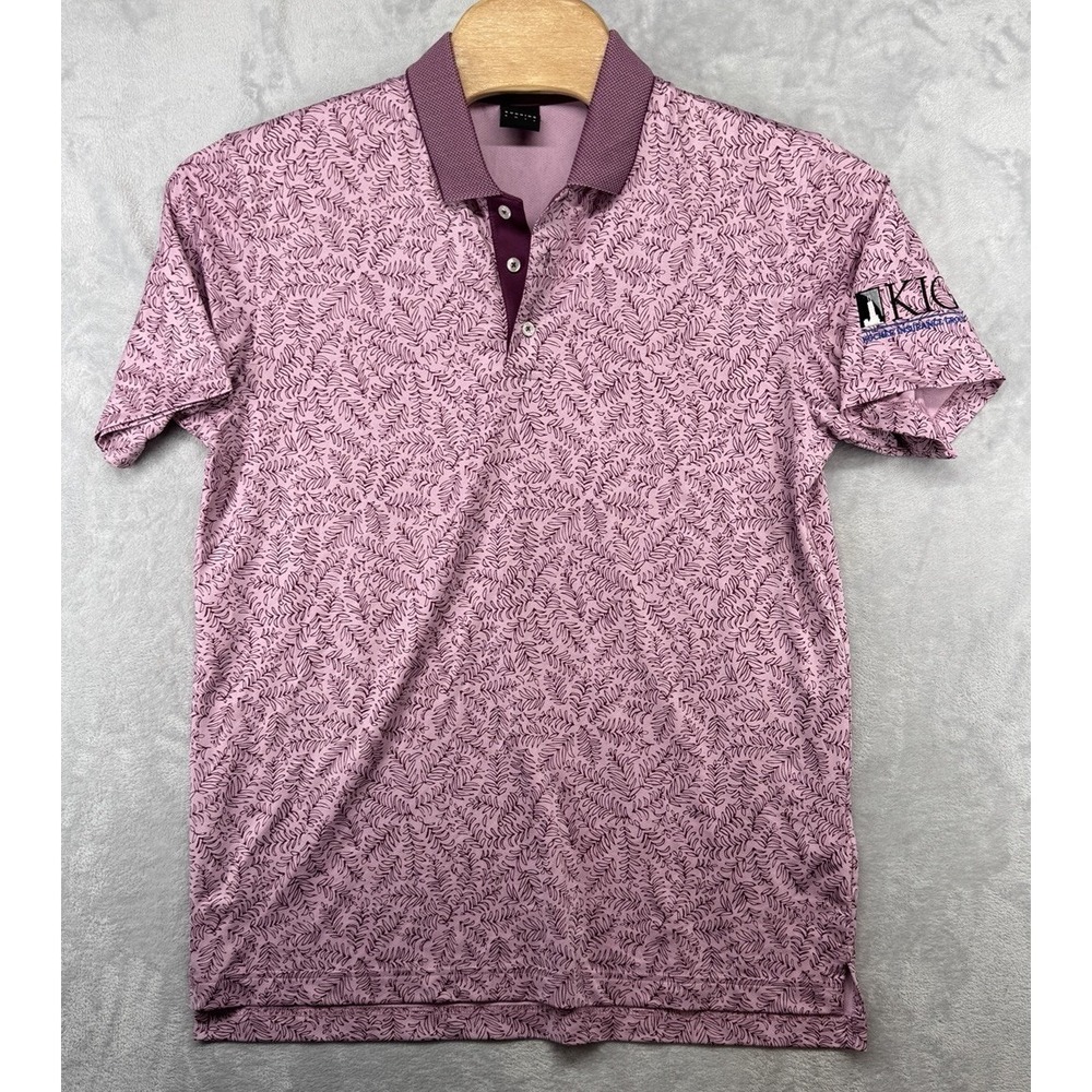 Dunning Tour Issued Golf Polo Shirt David Kocher Korn Ferry Tour‎ Pink Men's M